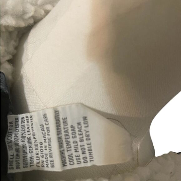 Vintage Ruth Douglas Sherpa Lined Denim Jacket Women Size Small Light Wash - Picture 4 of 16